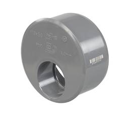 PVC excentrische verloopring                                 dia 125 x 110