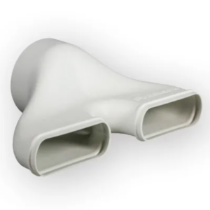 Easyflex recht dubbel verloopstuk diam 125