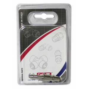 STEEKNIPPEL MET SLANGPILAAR 8MM(BLISTER)