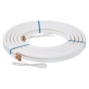 dubbele koelmiddelleidingen 10m 1/4 'tot 1/2'