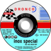 Dronco Snijschijf inox                125x1.6 AS46IN