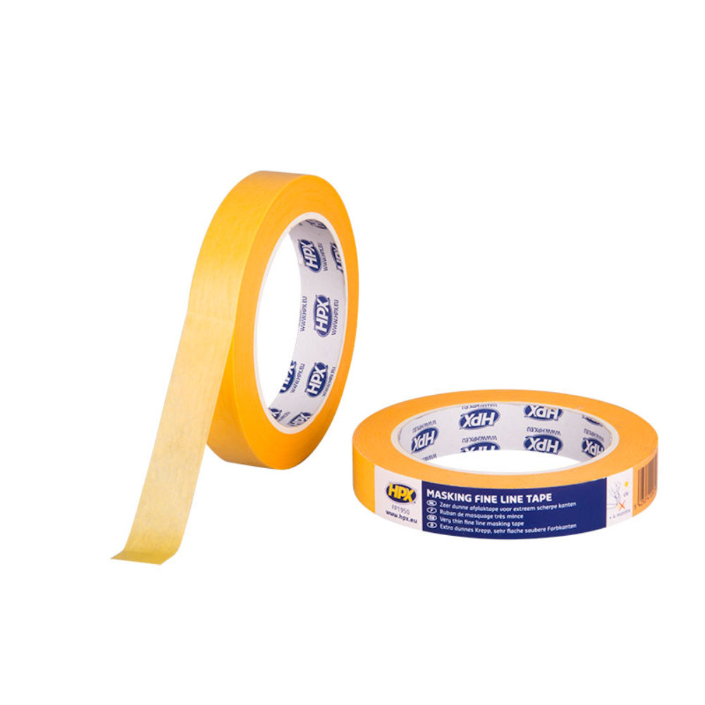 Masking tape 4400 - oranje 19mm x 50m