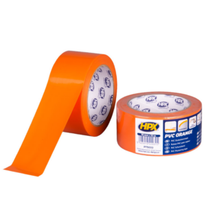 PVC beschermingstape - oranje 75mm x 33m