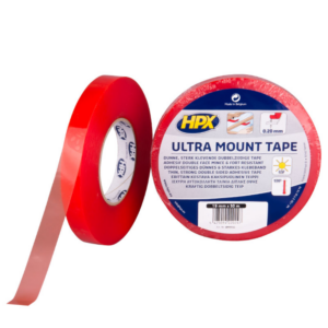Ultra Mount bevestigingstape - transparant 19mm x 50m