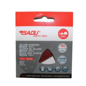 Velcro delta FBR 94x94x94mm K240 6 gaten Bosch (SB per 5)