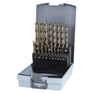 RoseBox HSS-E DIN 338 Cobalt, geschliffen, Split Point, 19-t
