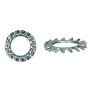 Waaierveerring DIN 6798A M16 Zn/BL/6st