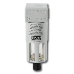 Waterafscheidingsfilter 1/2" binnendraad