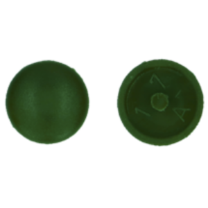 Afdekkapje met pin blauw R5011/30st