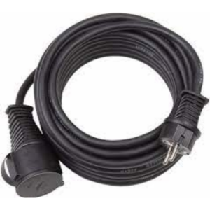 Verlengkabel neopreen 25 meter 3x2.5mm² ip44 zwart