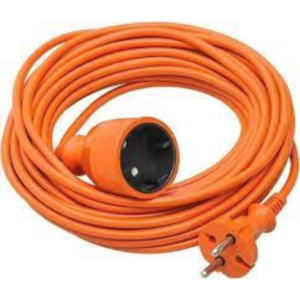 Verlengkabel 25m 3x1.5mm² oranje