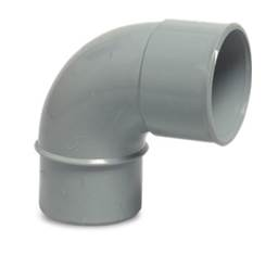 PVC bocht 90°                                                dia 90
