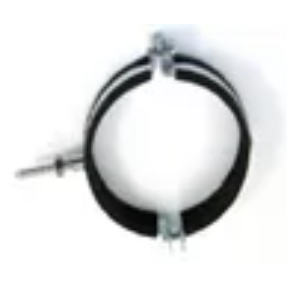 Ophangbeugel diam 80mm met rubber afdichting