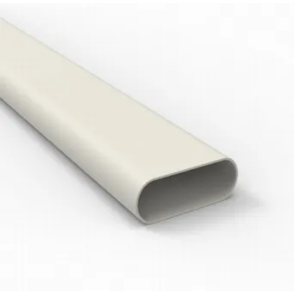 Vaste ovalen buis 135x55mm (3m) renson
