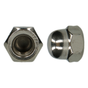 Dopmoer DIN 1587 M 5 A2/bl/4st