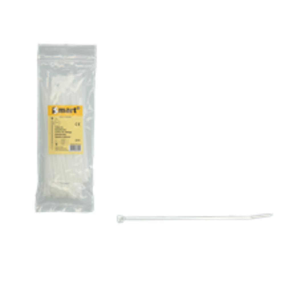 Kabelbandjes 7.6x300 nylon transparant