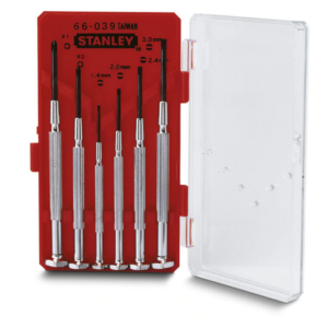 Horlogemakerschroevedraaierset 6Dlg.