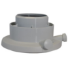 concentrische adapter 80/125 mm PP voor ecoTEC /5 (<35 kW)