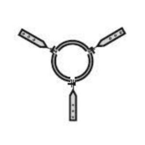 afstandshouder DN 80 (7 stuks)