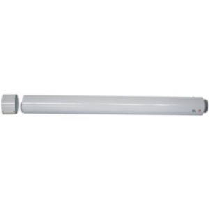 concentrisch verlengstuk 0.5 m PP 60/100 voor                condensatieketels