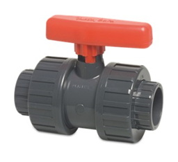 PVC kogelkraan met dubbele wartel 20 mm