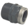 Soknippel 1/2" x 3/8"