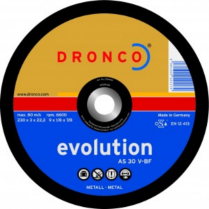 Dronco Snijschijf metaal               230x3 AS30V