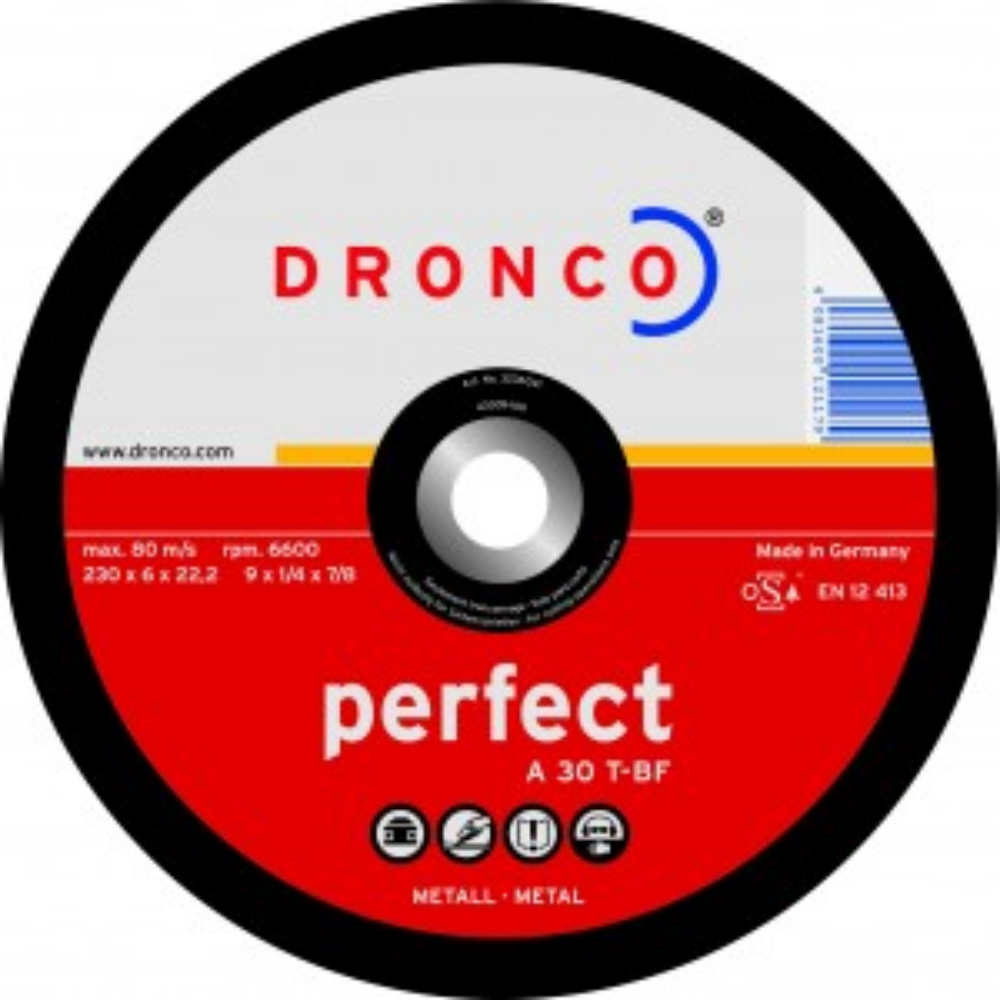 Dronco Afbraamschijf metaal 125x6 A30T