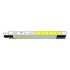 sola vouwmeter wit geel