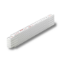 sola vouwmeter pvc wit HK2/10W