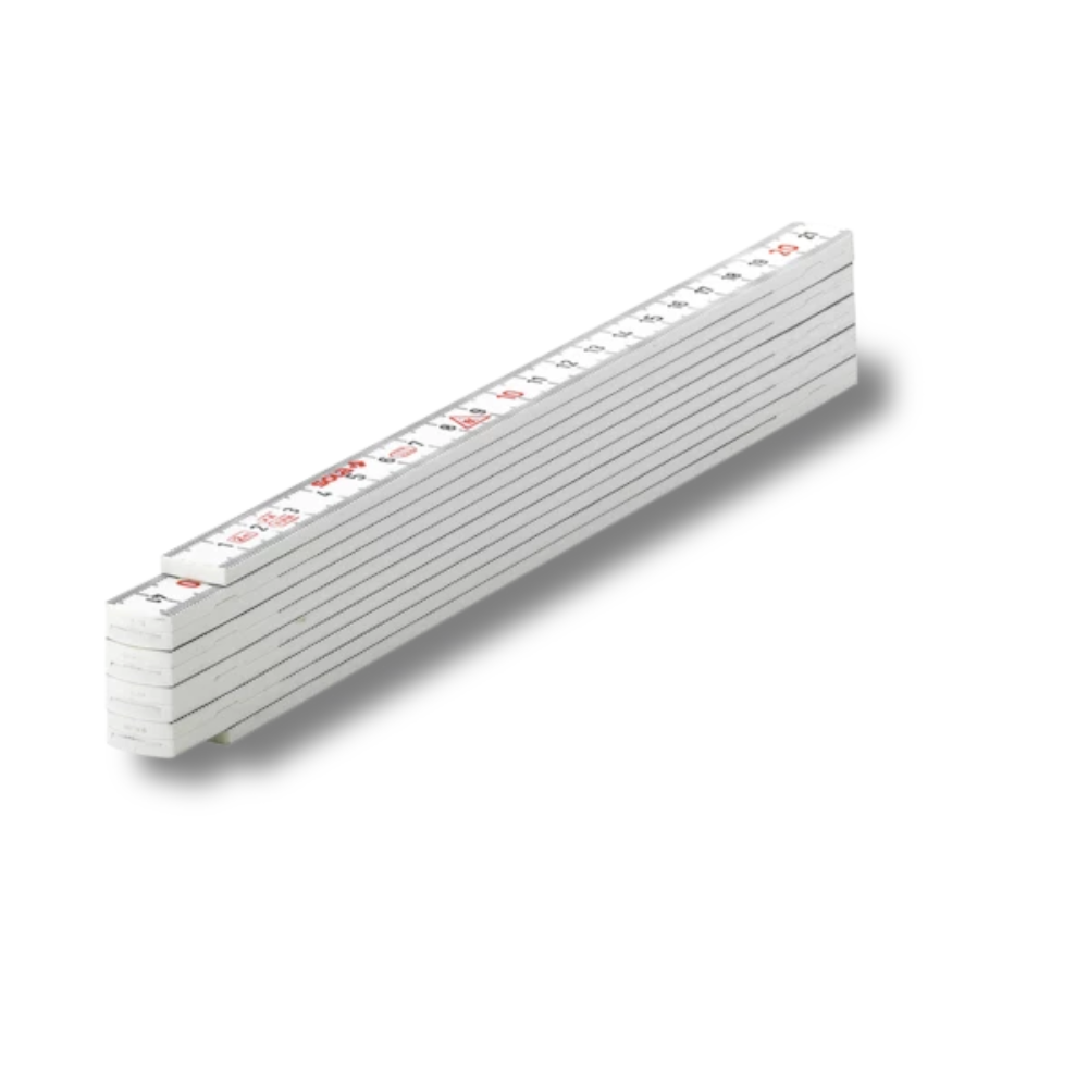 sola vouwmeter pvc wit HK2/10W