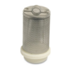 Inox zeef met oog voor voetklep 1" M