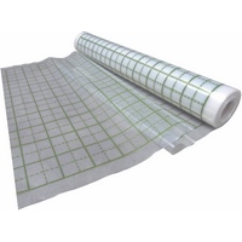 Vloerverwarmingsfolie 50mx2.2m 110m² prijs per m²