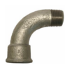 Gegalvaniseerde lange bocht 90° MF                           1/4" x 1/4"