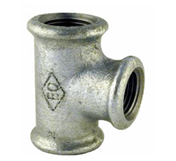 Gegalvaniseerd T-stuk 90°                                    6/4" x 6/4" x 6/4"