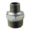 Gegalvaniseerde dubbele verloopnippel                        2 1/2" x 2"