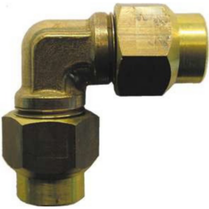 Gas bicon bocht 22 x 22 mm