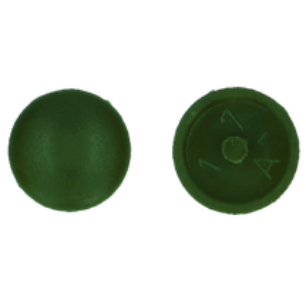 Afdekkapje met pin blauw R5011/30st