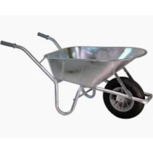 Hobby kruiwagen verzinkt 80 L-metalen velg luchtband