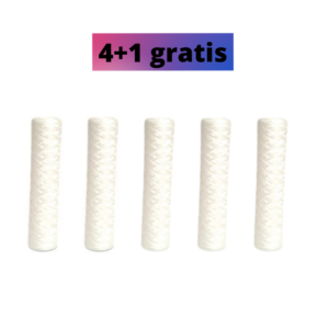 Set van 5 fijn vuil filters  ( 4 + 1 gratis)