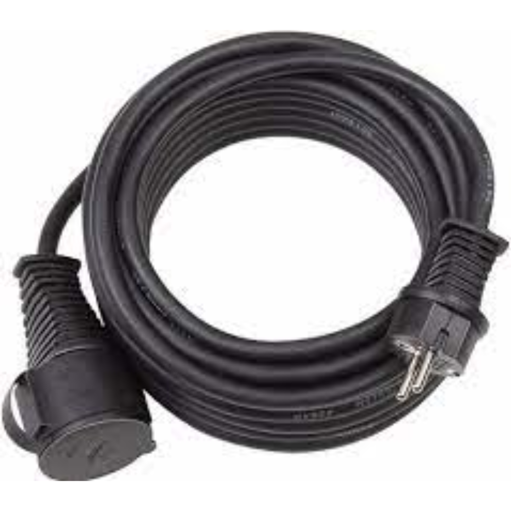 Verlengkabel neopreen 25 meter 3x2.5mm² ip44 zwart