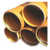 PVC buis rood/bruin diameter 160 x 3.2 prijs per meter