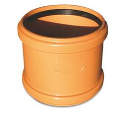 Steekmof rood/bruin dia 125