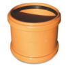 Steekmof rood/bruin dia 110