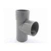 PVC T-stuk 90°                                               dia 40 x 40