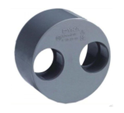 PVC dubbele excentrische verloopring                         dia 110 x 40