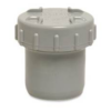 PVC eindstuk met schroefdeksel                               dia 90
