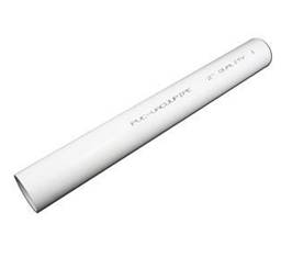 PVC gladde buis dunwandig wit                                dia 50 x 3.0 prijs per meter