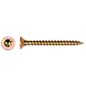 Spaanderplaatschr. PFS+ VZK-T * 5.00x45 Zngeel dubbel verzon