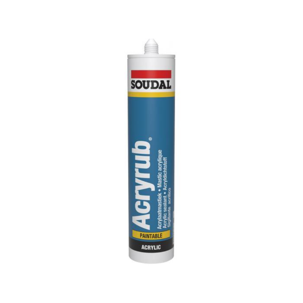 Soudal Acryrub wit 310 ml
